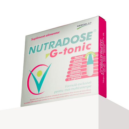 Nutradose G-tonic, fiole, Aesculap 726758