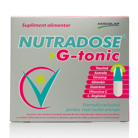 Nutradose G-tonic, fiole, Aesculap 726756