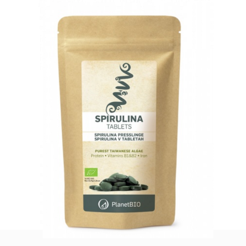 Spirulina Bio, 180 tablete, Planet Bio