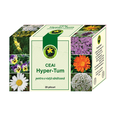 Ceai din plante medicinale Hyper-Tum, 20 plicuri, Hypericum