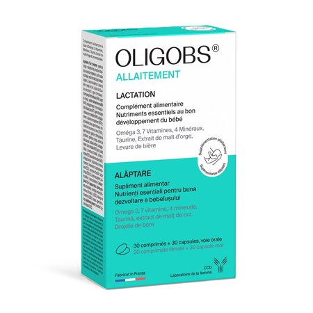 Oligobs Alaptare MBB Omega 3, 30 comprimate + 30 capsule, Laboratoire CCD  