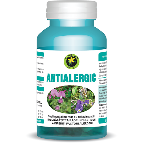 Antialergic, 60 capsule, Hypericum