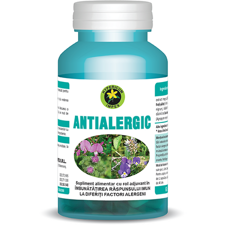 Antialergic, 60 capsule, Hypericum