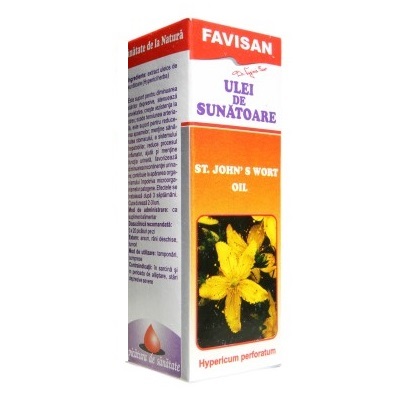 Ulei de sunatoare, 30 ml, Favisan