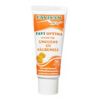 Crema tip unguent cu galbenele, Favi Optima, 40 ml, Favisan
