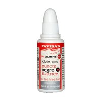 Solutie impotriva punctelor negre Activa, 30 ml, Favisan