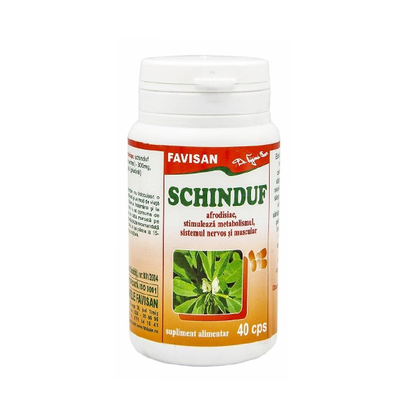 Schinduf, 40 capsule, Favisan