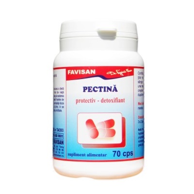 Pectina, 70 capsule, Favisan