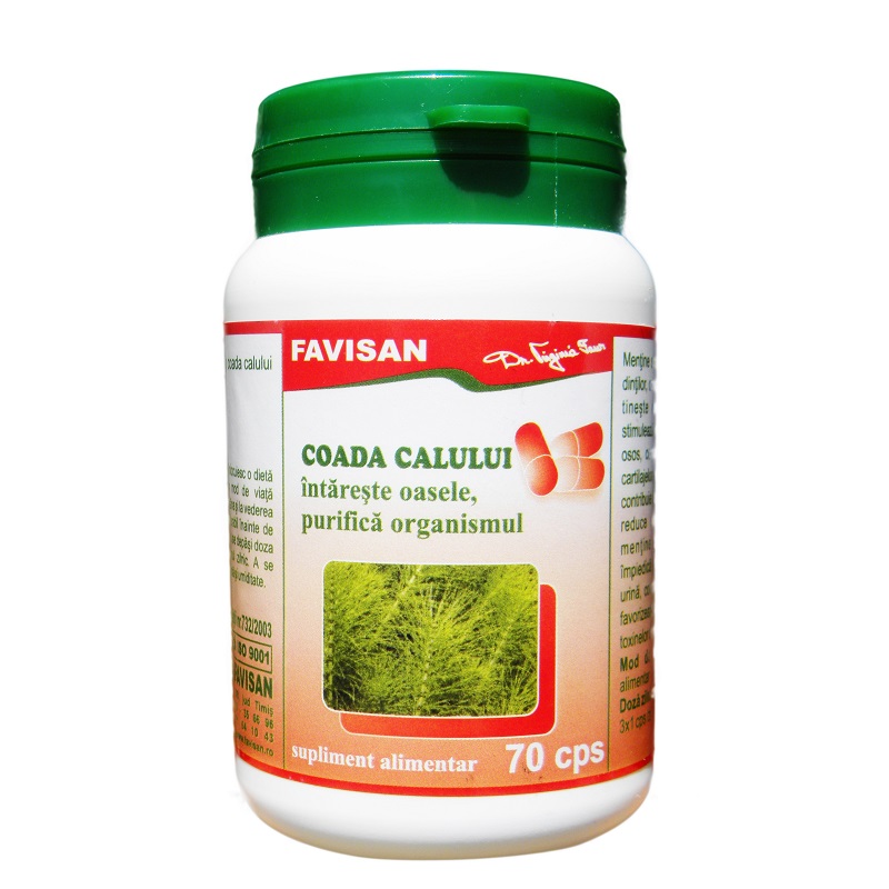 Coada Calului, 70 capsule, Favisan