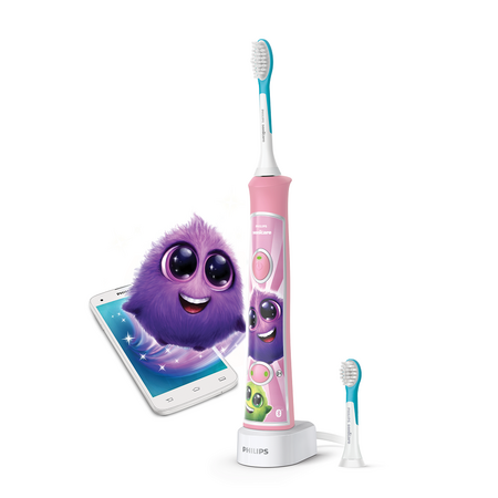 Periuta electrica roz pentru copii HX6352/42, Philips Sonicare 580840