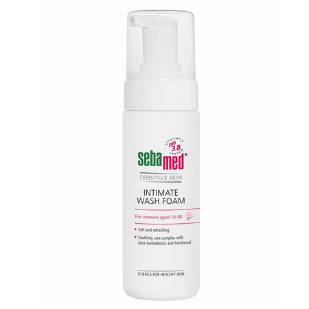 Spuma pentru igiena intima Sensitive Skin, 150 ml, Sebamed