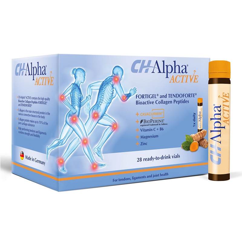 CH Alpha Active - Colagen 4 in 1 formula, 28 fiole buvabile, Gelita Health