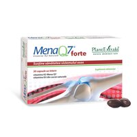 MenaQ7 forte Vitamina K2 naturala, 30 capsule, Plant Extrakt
