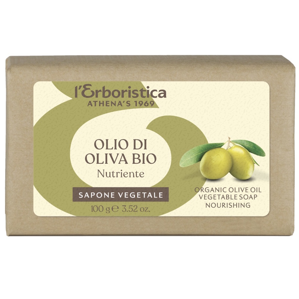 Sapun vegetal cu ulei de masline, 100 g, L’Erboristica