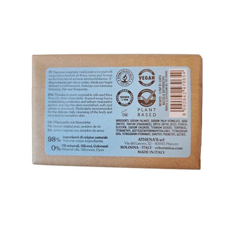 Sapun cu amidon de orez, 100 g, L’Erboristica 711142