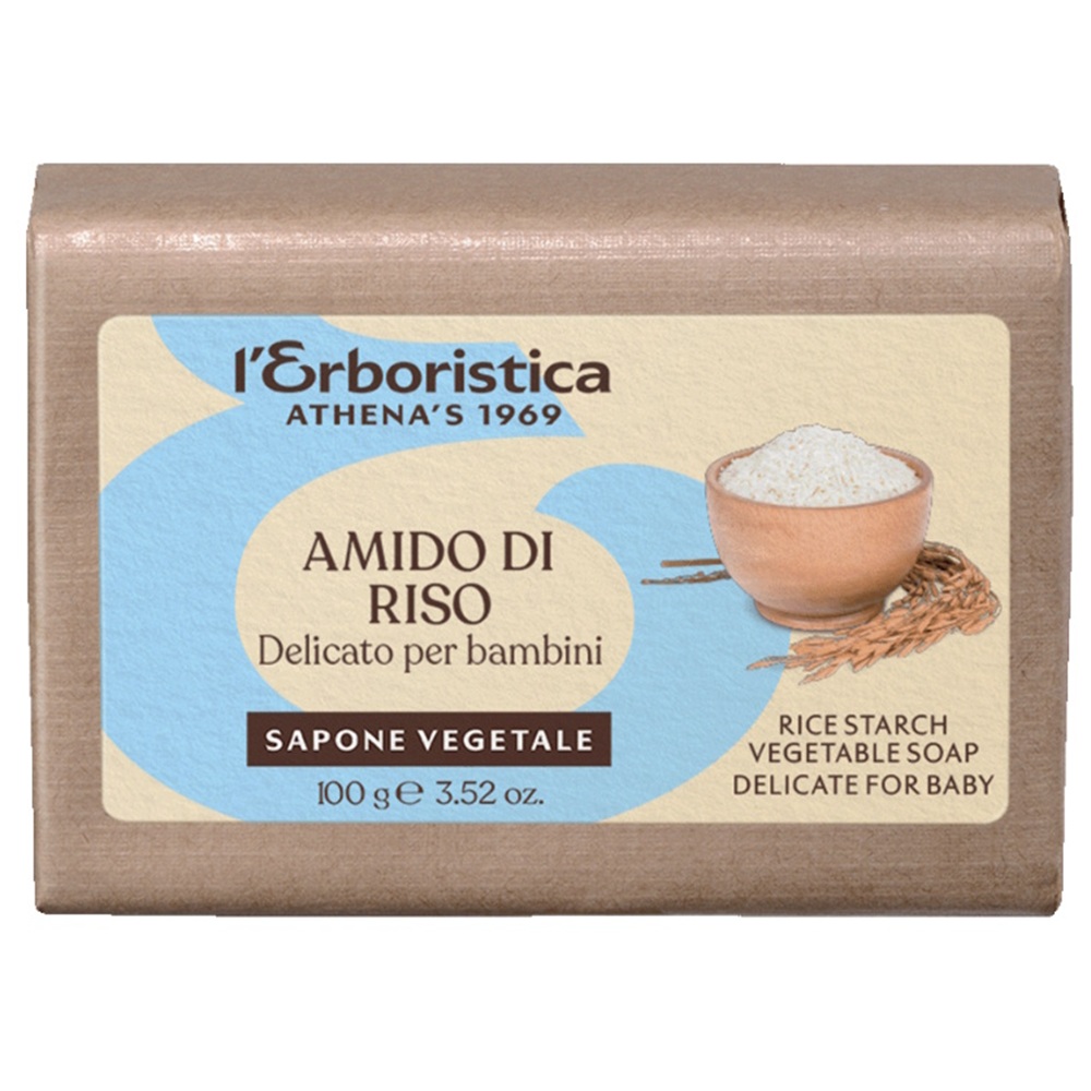 Sapun cu amidon de orez, 100 g, L’Erboristica