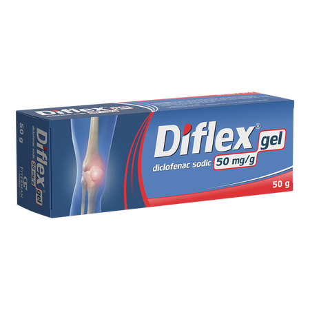 Diflex gel, 50 mg/g, 50 g, Fiterman