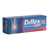 Diflex gel, 50 mg/g, 50 g, Fiterman