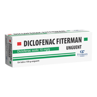 Diclofenac unguent, 10 mg/g, 150 g, Fiterman