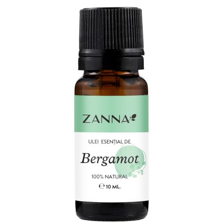 Ulei esential de bergamota, 10 ml, Zanna