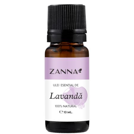 Ulei esential de lavanda, 10 ml, Zanna
