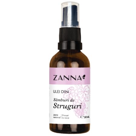 Ulei din samburi de struguri, 50 ml, Zanna