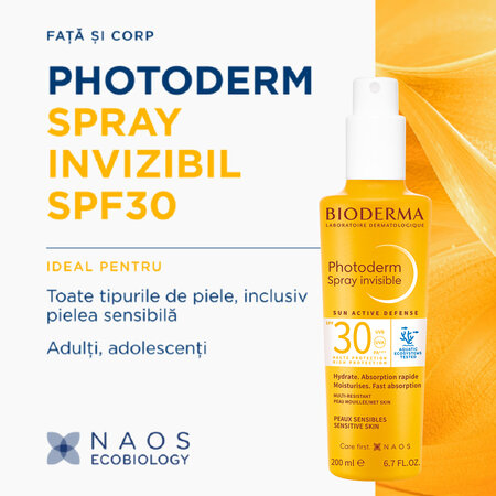 Spray cu SPF 30 Photoderm, 200 ml, Bioderma 737266