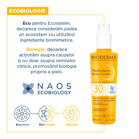 Spray cu SPF 30 Photoderm, 200 ml, Bioderma 737273