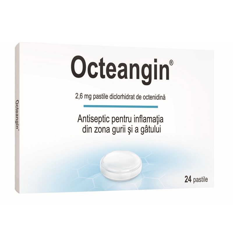 Octeangin, 2,6 mg, 24 pastile, Klosterfrau Healthcare