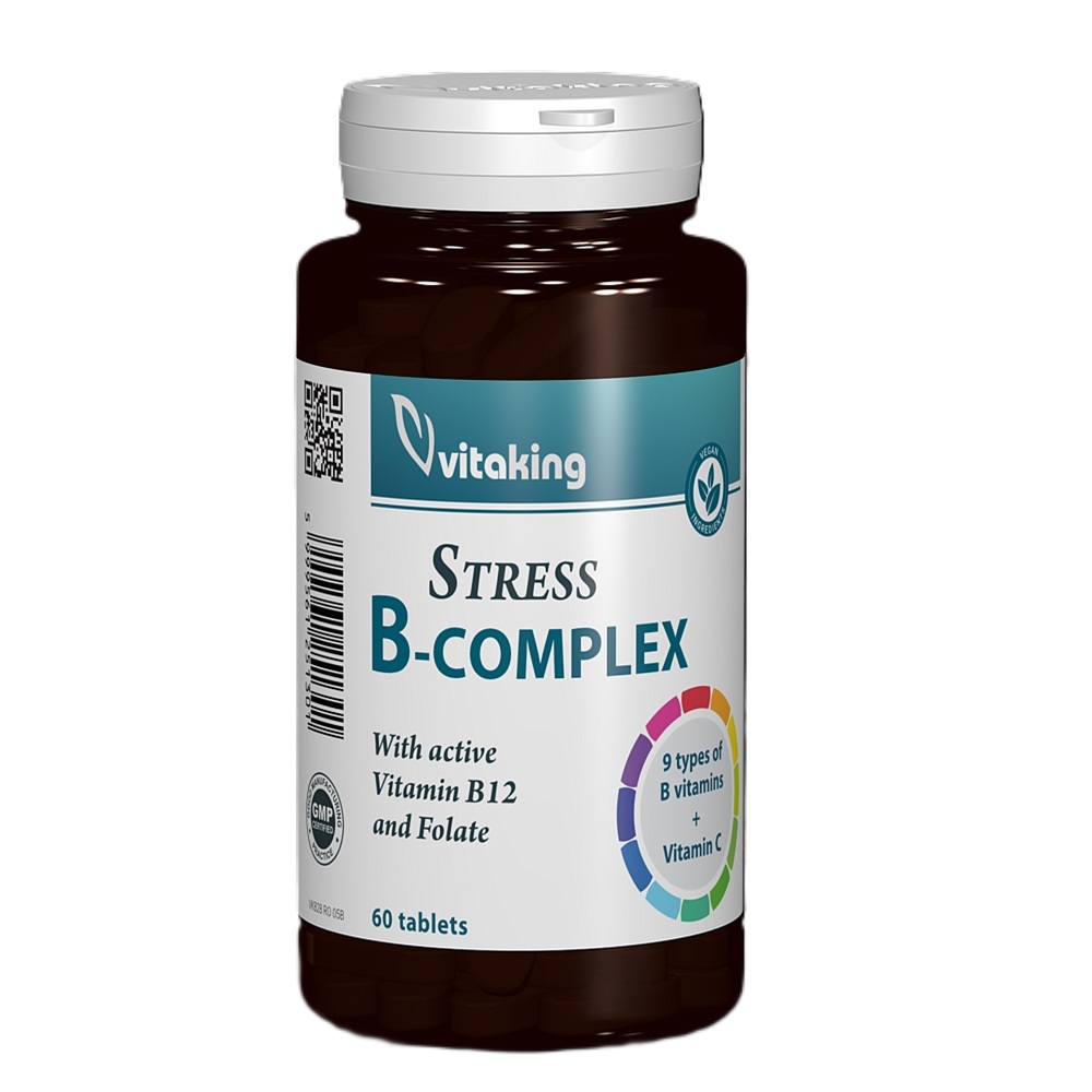 B-complex Stress, 60 tablete, VitaKing