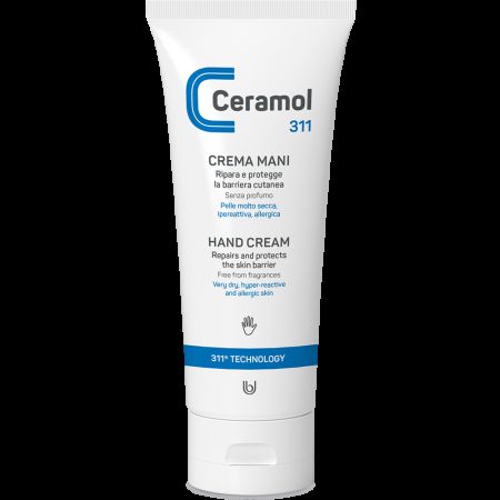 Crema reparatoare pentru maini, 100 ml, Ceramol