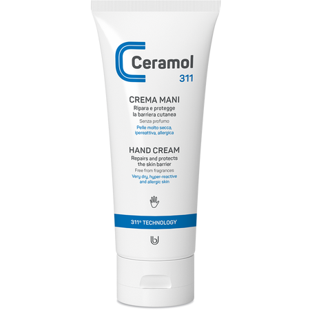 Crema reparatoare pentru maini, 100 ml, Ceramol