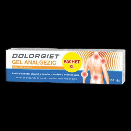 Dolorgiet gel analgezic, 100 ml, Zdrovit