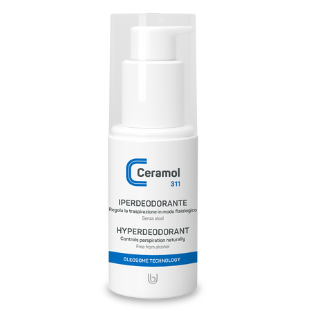 Deodorant hipoalergenic fara parfum, 75 ml, Ceramol