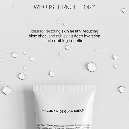 Crema iluminatoare, Niacinamide Glow Cream, 50 ml, Transparent Lab 645797