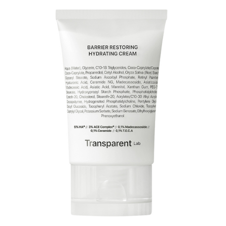Crema ultra-hidratanta, Barrier Restoring Hydrating Cream, 50 ml, Transparent Lab