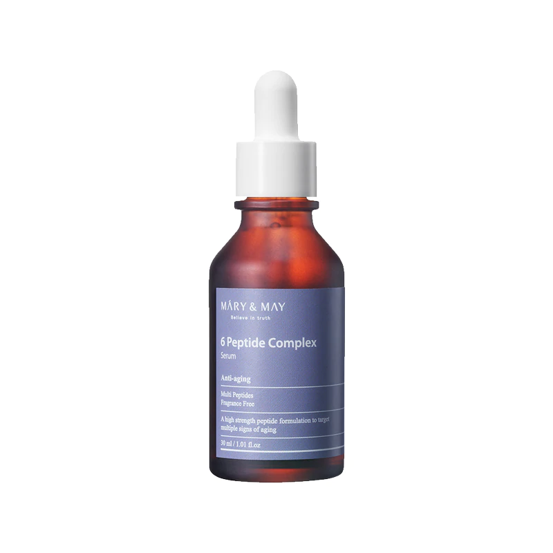 Serum vegan anti-age 6 Peptide complex, 30 ml, Mary and May