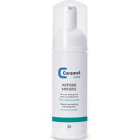 Spuma de curatare pentru acnee si piele grasa ACNE, 150 ml, Ceramol