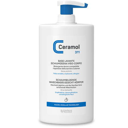 Lotiune de curatare pentru corp si ten, 400 ml, Ceramol
