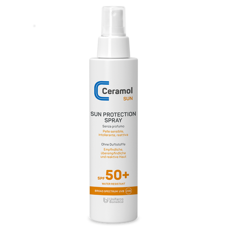 Spray pentru protectie solara cu SPF50+, 150 ml, Ceramol