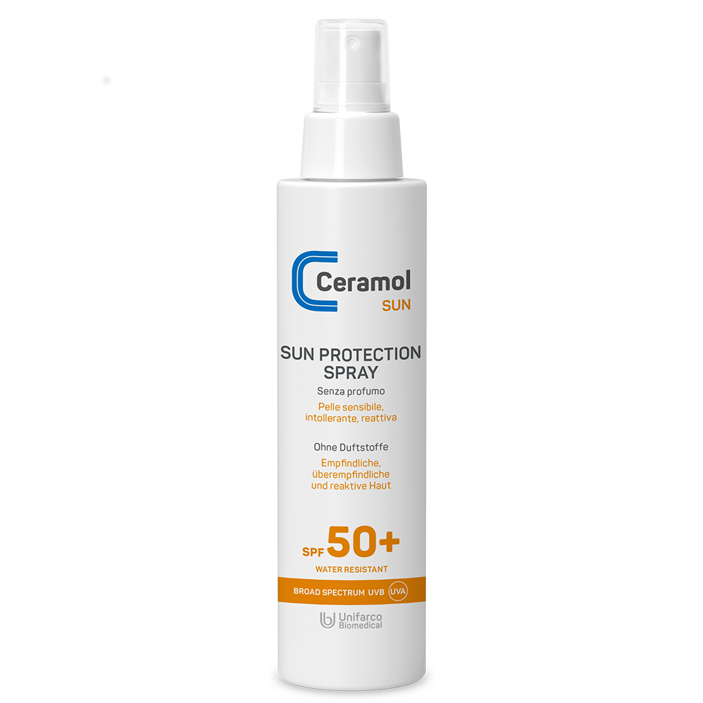 Spray pentru protectie solara cu SPF50+, 150 ml, Ceramol