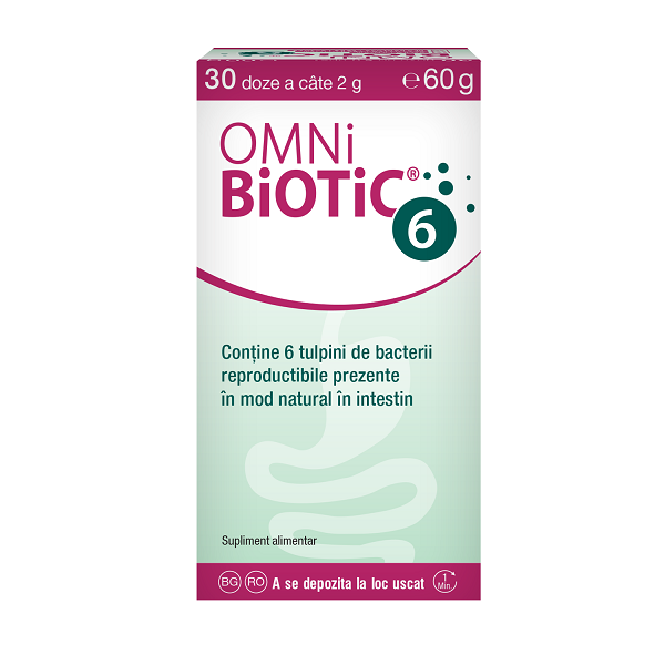 Omni Biotic 6, 60 g, Institut AllergoSan