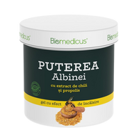 Gel cu extract de chili si propolis Puterea Albinei, 250 ml, Biomedicus
