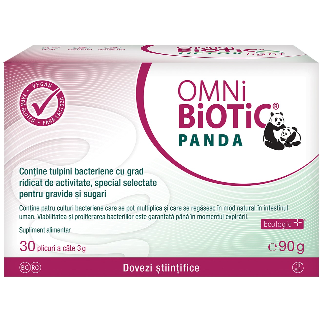 Omni Biotic Panda, 30 plicuri, Institut Allergosan