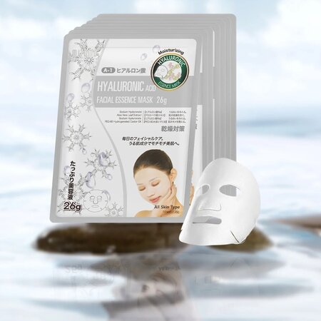 Masca pentru fata cu acid hialuronic Natural, 26 g, Mitomo 621205