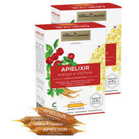 Energie si vitalitate Apielixir, 20 + 10 fiole x 10 ml, Albina Carpatina
