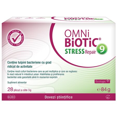 Omni Biotic Stress Repair, 28 plicuri, Institut AllergoSan