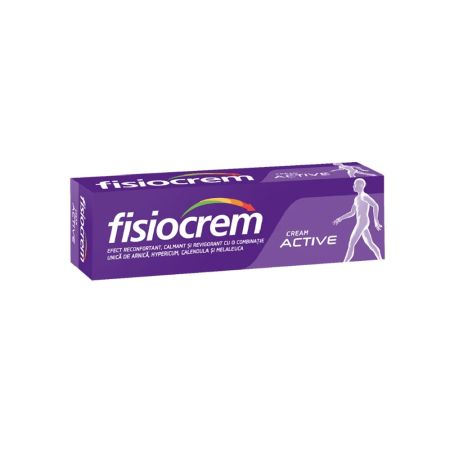 Crema cu efect reconfortant, calmant si revigorant Fisiocrem Cream Active, 60 ml, Uriach