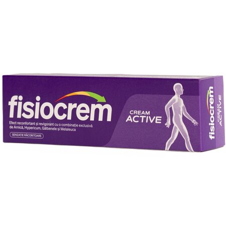Crema cu efect reconfortant, calmant si revigorant Fisiocrem Cream Active, 60 ml, Uriach 721387