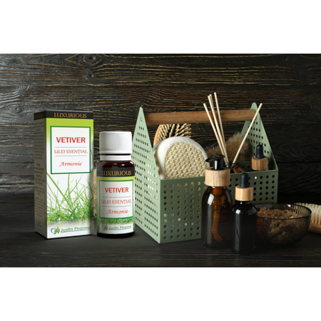 Ulei esential de vetiver Armonie Luxurious, 10 ml, Justin Pharma 727176